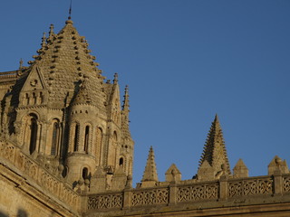 Fototapeta premium Cimborrio de la catedral vieja de Salamanca (España)