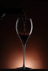 bicchire di vino rosso