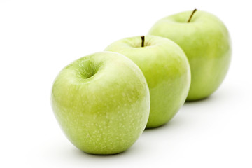 Green apples