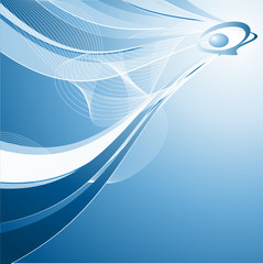 abstract modern background with logo and copy space