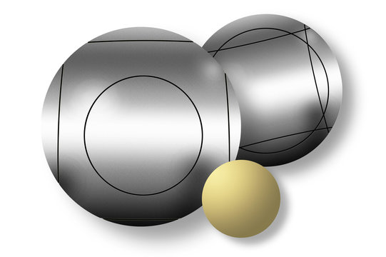 boules de p&eacute;tanque