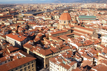 Fototapeta na wymiar Cartoline di Firenze