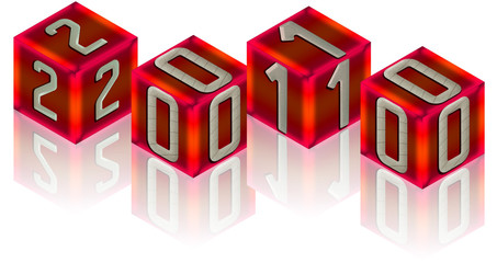 des cubes rouges pour 2010