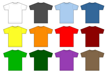 T-shirts - vector