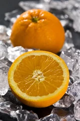 Gordijnen Oranje © Foodpics