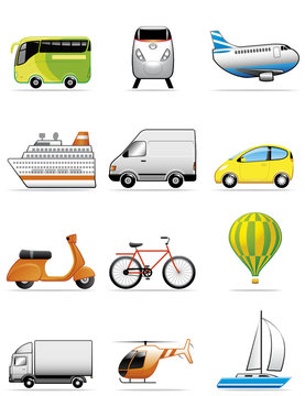 Vehicles icons