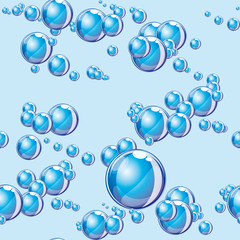 Deep Under water - seamless background