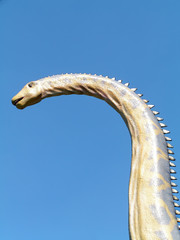 The largest dinosaur on Earth. Diplodocus © Mangojuicy
