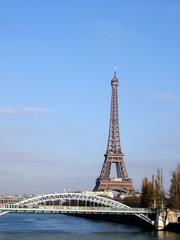 Un hiver à la Tour Eiffel, Paris