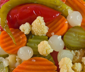 pickled vegetables