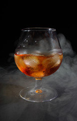 Glass of alcohol