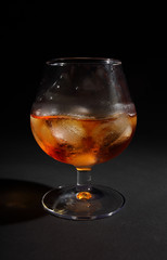 Glass of alcohol