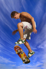 Obraz premium The jumper