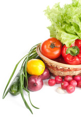 Still-life with vegetables