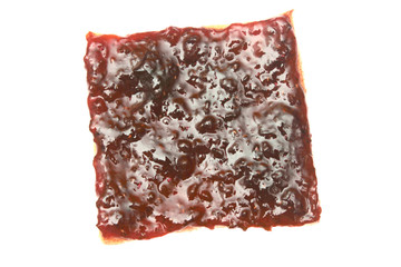 Toast with jam.