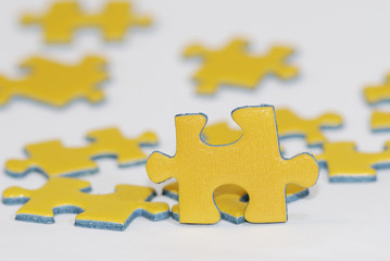 Yellow puzzle