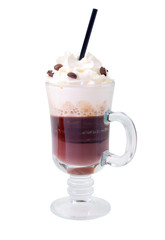 Alcoholic  Cocktail with icecream