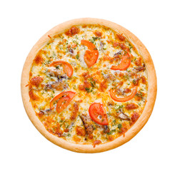 Pizza and italian kitchen. Studio. ,Close-up.sprats