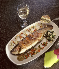 grilled fish