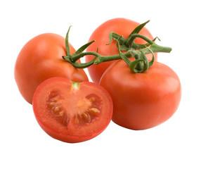 Closeup of tomatos