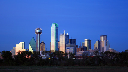 Fototapeta na wymiar Downtown Dallas, Texas