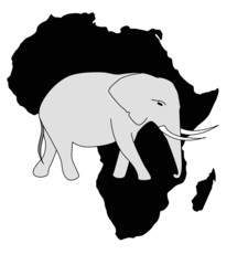 Elefante en África