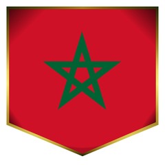 drapeau ecusson maroc marocco flag