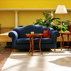 Interior of atrium