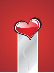 valentine abstract background