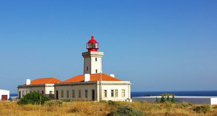Fototapeta na wymiar Portuguese lighthouse.
