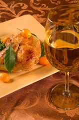 Kumquat Glazed Chicken