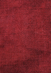 dark red fabric background detail