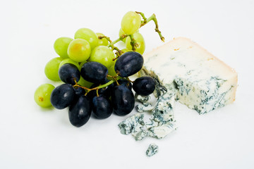cheese and grapes