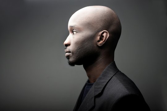 black man