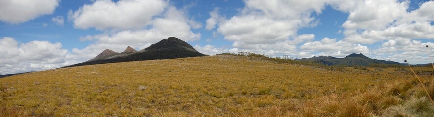 Panorama montagnard en Tasmanie