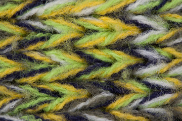 Wool texture macro.