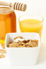cereal for breakfast