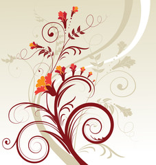 abstract floral background