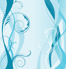 abstract floral background