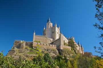 Fototapeta premium castle at segovia city