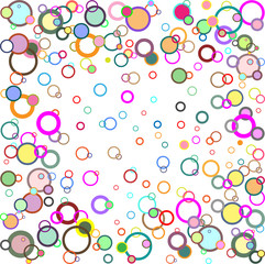 An Abstract Background with Circles