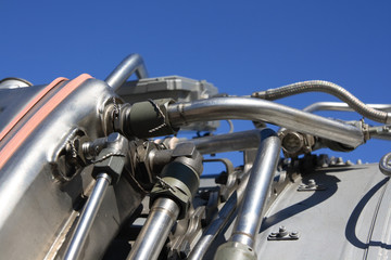 Jet engine detail.