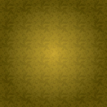 golden floral tile © Nicemonkey