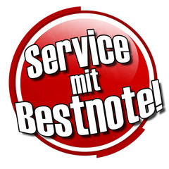 service mit bestnote