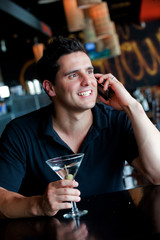 Man In Bar