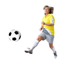 Soccer lady