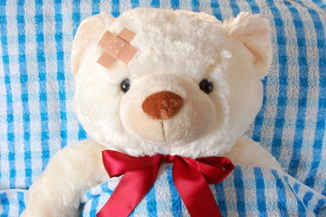 sick teddy