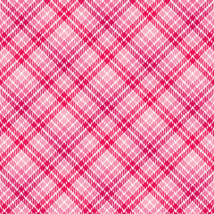 Pink Stripe Plaid