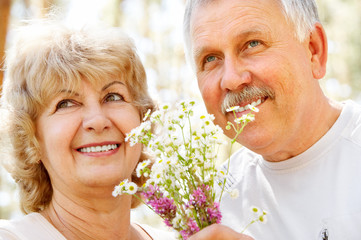 Elderly couple