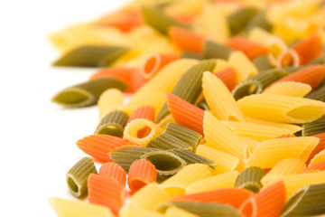 multicolour pasta